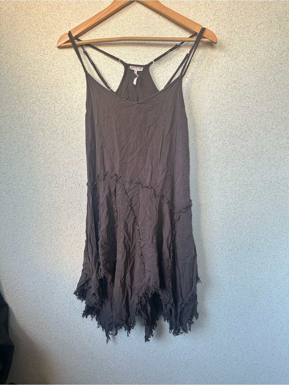 Intimately Free People Tattered Up Slip Dress – XS – Brown
